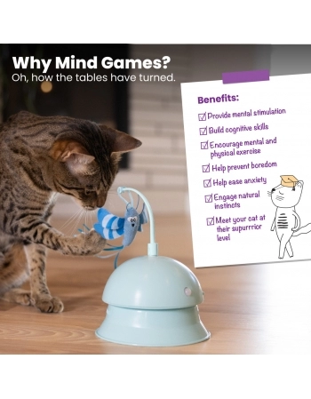 CATSTAGES FLUTTER DOME TOY (71449)