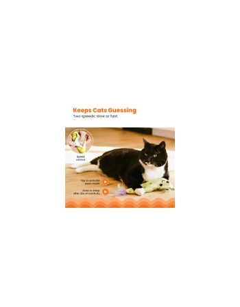 CATSTAGES WIGGLE WORM FLOPPING TOY (71634)