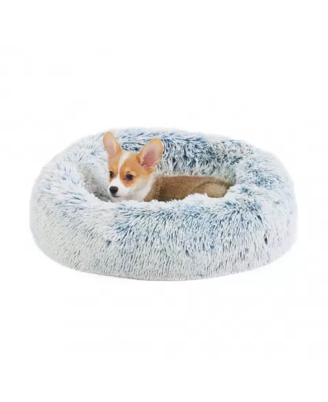 OH DONUT BED SHAG DENIM SM 23X23 (70597)