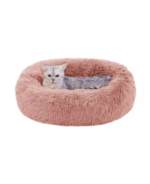 OH DONUT BED SHAG DUSTY ROSE SM 23X23 (70593)