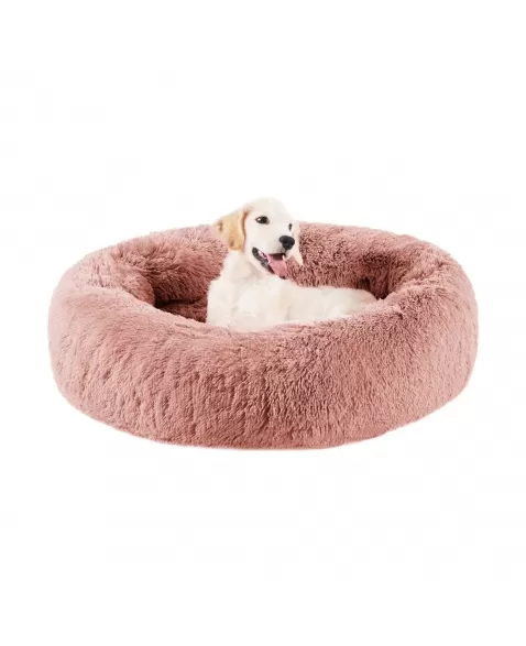 OH DONUT BED SHAG DUSTY ROSE MD 30X30 (70594)