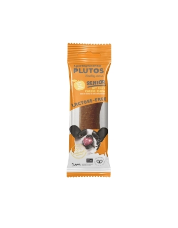 PLUTOS SENIOR CHEESE, APPLE & KRILL 60GR