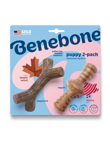 BENEBONE PUPPY 2-PACK MAP+ZAG (BB650400)