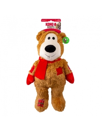 KONG HOLIDAY WILD KNOTS JUMBO BEAR ASSORTED XL (H25D142)