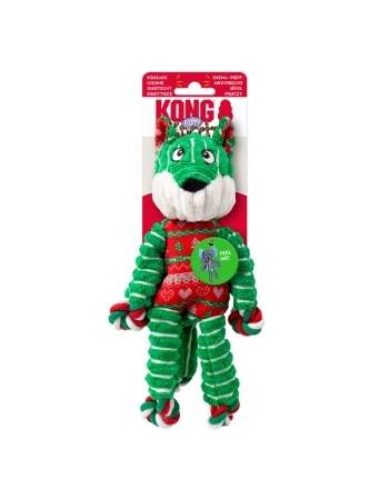 KONG HOLIDAY FLOPPY KNOTS FOX S/M (H25D118)