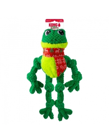 KONG HOLIDAY KNOTS FROG L/XL (H25D121)