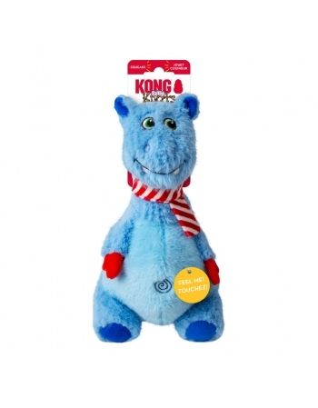 KONG HOLIDAY KNOTS BELLY HIPPO M/L (H25D119)