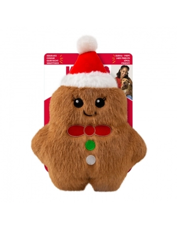 KONG HOLIDAY SNUZZLES GINGERBREAD M (H25D127)