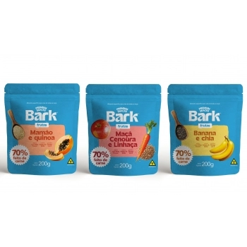 BARK BIFINHO FRUTA MACA, CENOURA E LINHACA 200GR