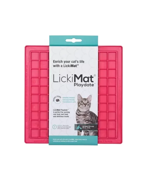 LICKIMAT GATOS PLAYDATE ROSA